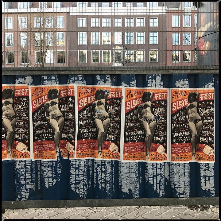 Posters in Amsterdam, Netherlands