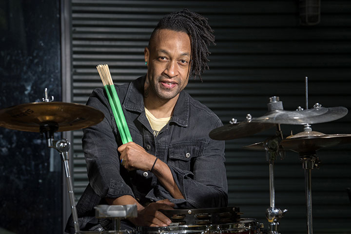 Drummer Brannen Temple